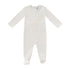Kipp Baby White Embroidered Pocket Footie
